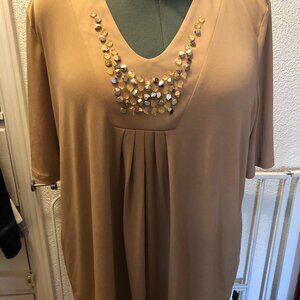 Susan Graver Dressy Blouse